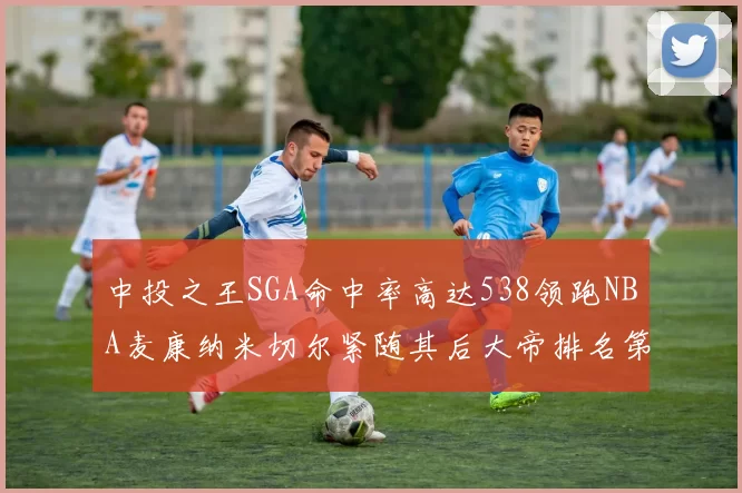 中投之王SGA命中率高达538领跑NBA麦康纳米切尔紧随其后大帝排名第七